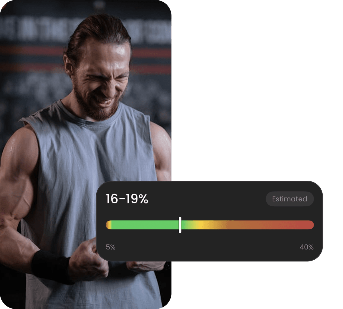 AI-estimering af kropsfedtprocent